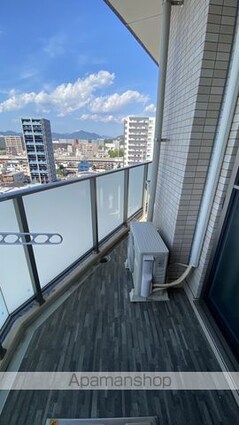 広島県広島市中区東白島町[1SLDK/48.19m2]のバルコニー