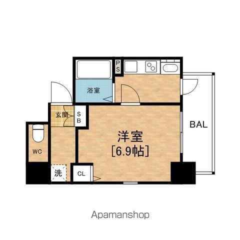 アスヴェル東本町の間取り写真