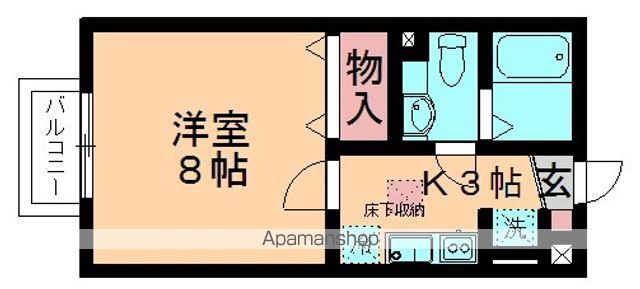 B’CASA四街道IIRE−BORNの間取り写真