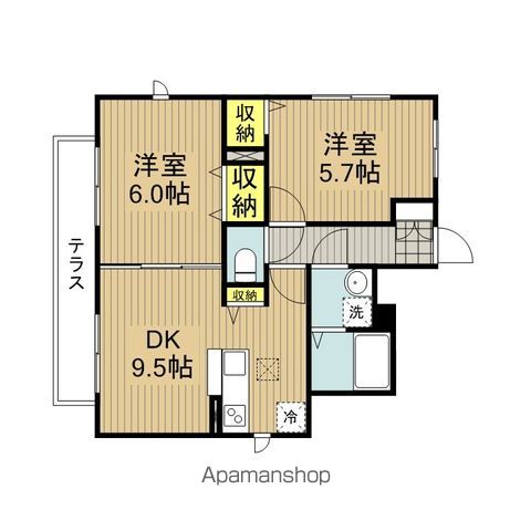 RESIDENZ 北園の間取り写真