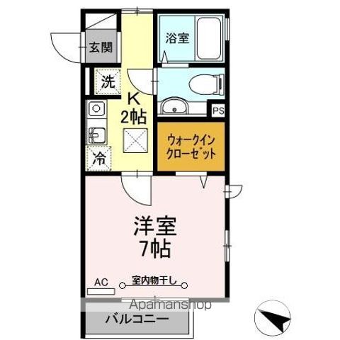 シャルマンの間取り写真