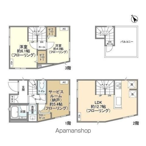 【ＫＯＬＥＴ千住大橋０６の間取り】