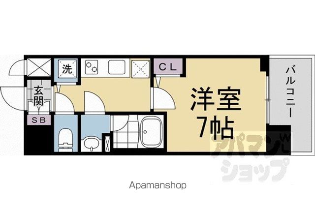 ベラジオ雅び西大路五条IIの間取り写真