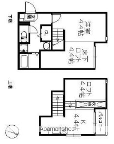 ポラリス今川の間取り