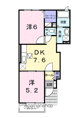 【シーサイド・Ｆ・メゾンの間取り】