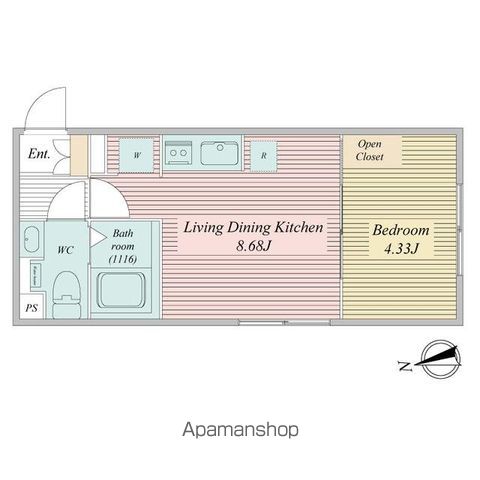 LIVEFLAT馬込の間取り写真