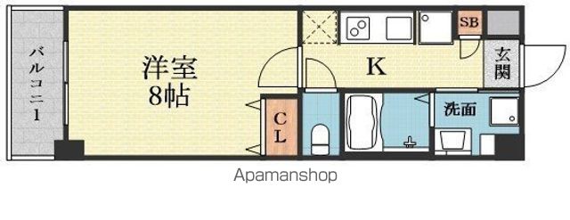エスティライフ新大阪第2の間取り写真