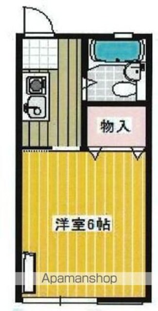 ハイツＫＡＳＳＡＮ[1R/17.95m2]の間取図
