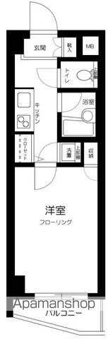 杉並区堀ノ内のマンションの間取り