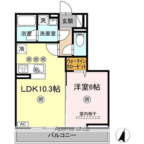 デパールの間取り写真