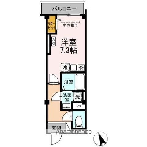 SKYE RESIDENCE塚越の間取り写真
