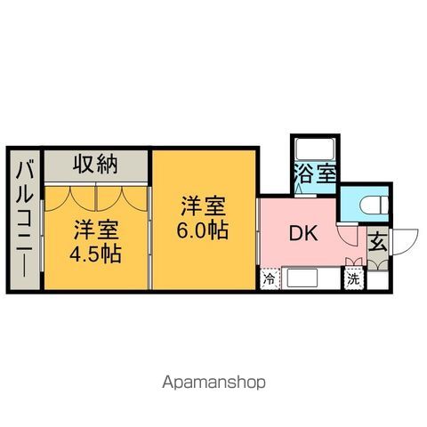 アルデール南鍛冶町の間取り写真