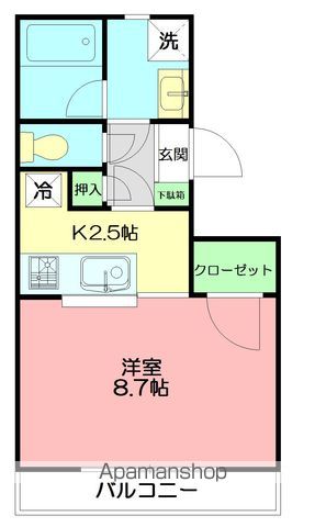 グリシーヌの間取り写真