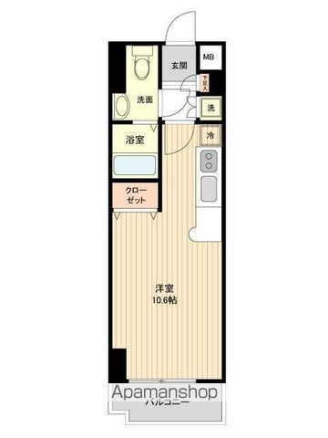 レジディア仙台本町の間取り写真