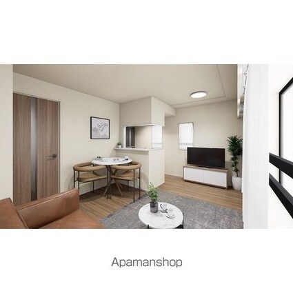 デュオメゾン渋谷松濤[1LDK/40.26m2]のリビング・居間2