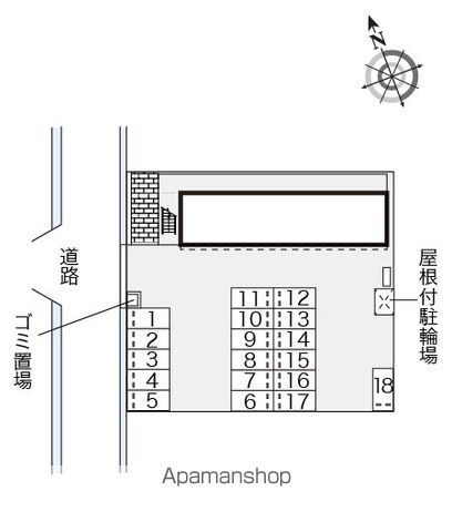 レオパレスドリーミー堀之内 105 ｜ 山梨県甲府市堀之内町778（賃貸アパート1K・1階・20.28㎡） その16