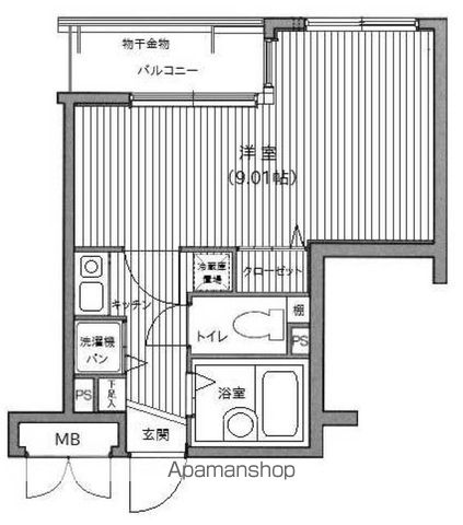 【グランド・ガーラ日本橋の間取り】