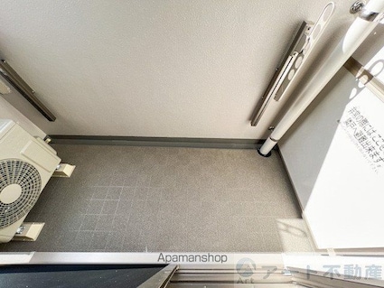 ルーベル中村[1K/28.24m2]のバルコニー