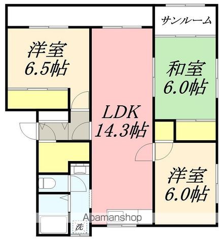 フリージア柏木の間取り写真