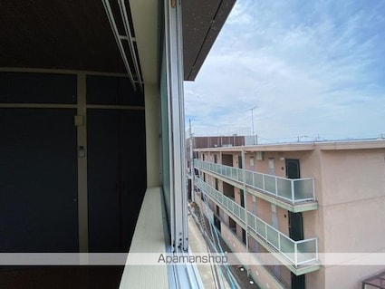 ハイツ松並[1DK/30.63m2]のバルコニー