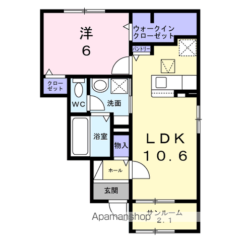 北足立郡伊奈町 2階建 新築の間取り写真