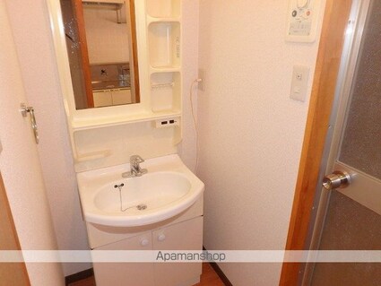 長野県松本市大字笹賀[1K/28.03m2]の洗面所