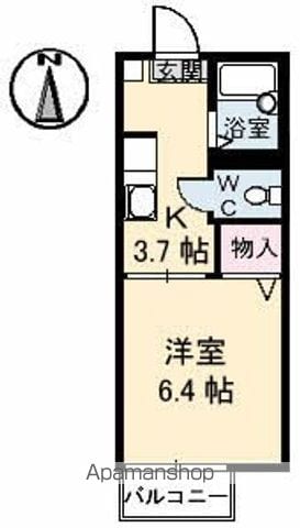 セイントアークの間取り写真