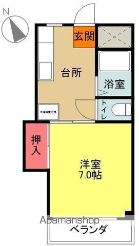 みまやコーポの間取り写真