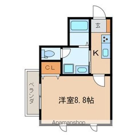 コルヌイエの間取り写真