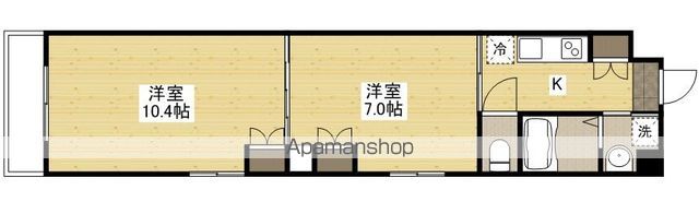 ル・クール上幟町の間取り写真