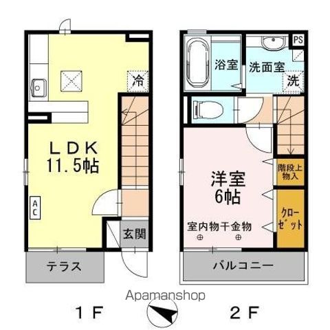 カーサ セグーラの間取り写真