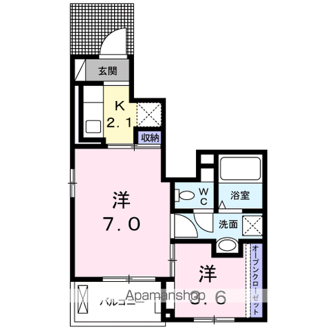 SOLANAの間取り写真