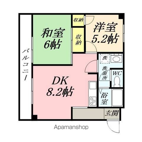 プレアール豊成の間取り写真