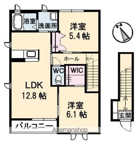 サンセール A棟の間取り写真