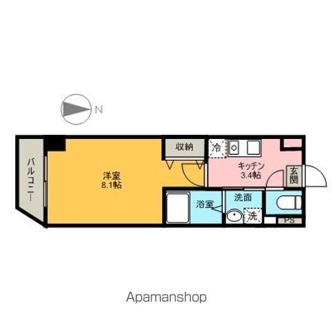 AHマンション泉の間取り写真