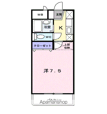 ヴェルジュ・萩原の間取り写真