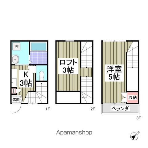 クノッソス末広の間取り