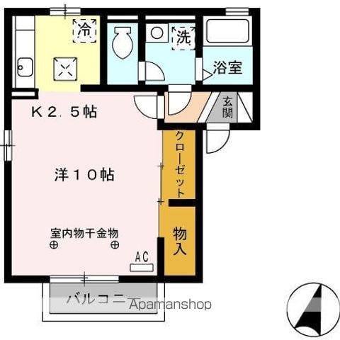 デルニエVIの間取り写真