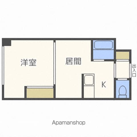 ルナハイツ南8条の間取り写真