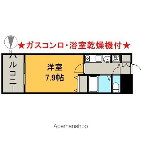 プレサンス栄メディパークの間取り写真