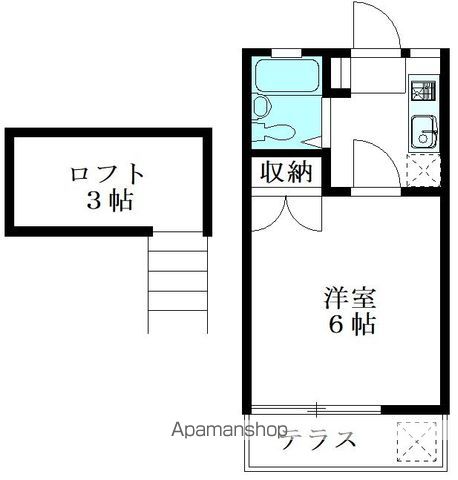 フラワーハイツの間取り写真