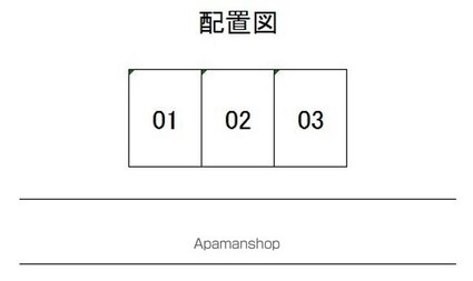 シャンテＭ[1LDK/53.09m2]の配置図