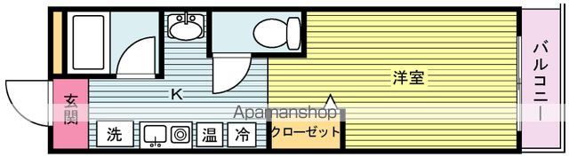 エスポワール・タシロの間取り写真