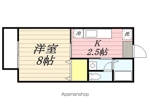 【サンビレッジ赤坂の間取り】