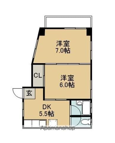 ファーストビルの間取り写真