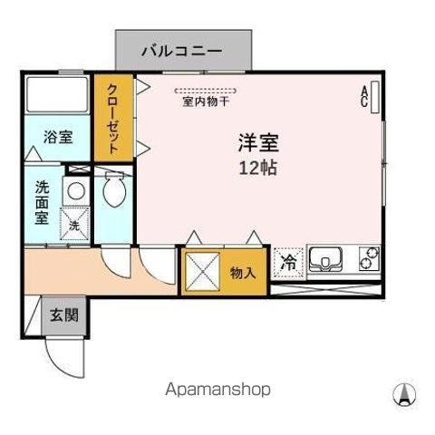 レセンテ花水木 Aの間取り写真