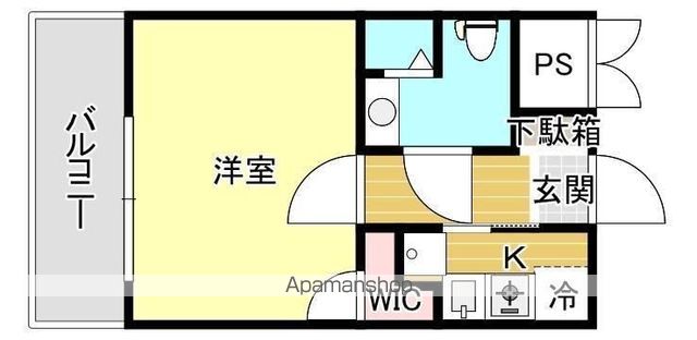 VIP薬院の間取り写真