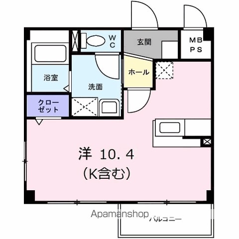 サン ユニゾンの間取り写真