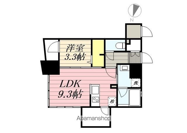 ラクレイス香椎駅前の間取り