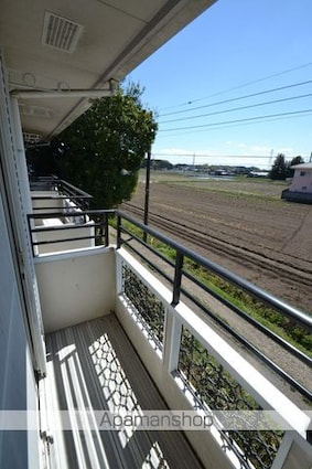 アニバーサルａｍｉ[1K/23.19m2]のバルコニー